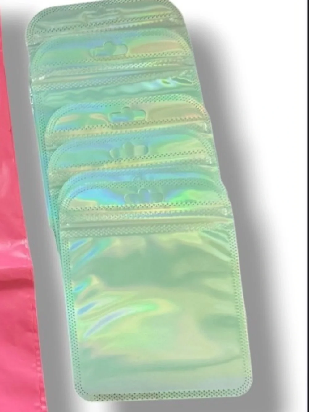 30 pc shipping bundle of poly mailers, iridescent baggies & thank you cards